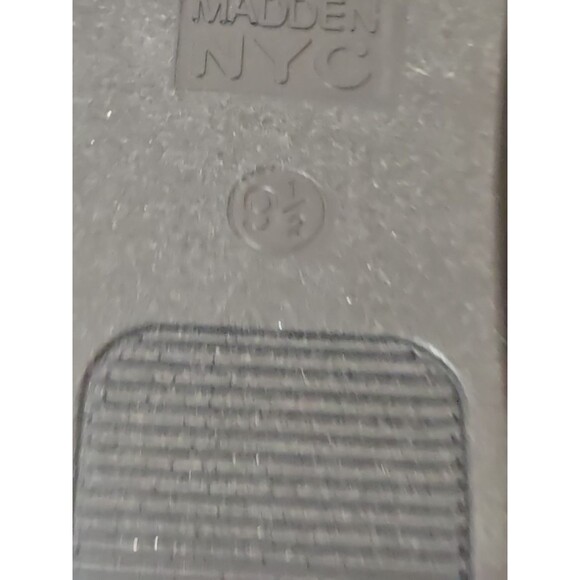 MADDEN NYC WOMENS SIZE 9.5 BLACK SLIP-ON PLATFORM SLIDES SANDALS BRAND NEW - Picture 8 of 8